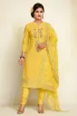 Sunshine Yellow Designer Anarkali Suit 