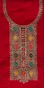 Sunheri Roshni – Royal Red Silk Designer Suit with Dupatta