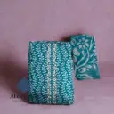 Sky Blue Cotton Straight Cut Suit Set with Dupatta | Festival Ethnic Wear