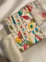 Noor-e-Cream Printed Cotton Silk Daily Elegance