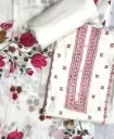 Noor-e-Laal White Printed Cotton Silk Daily Suit