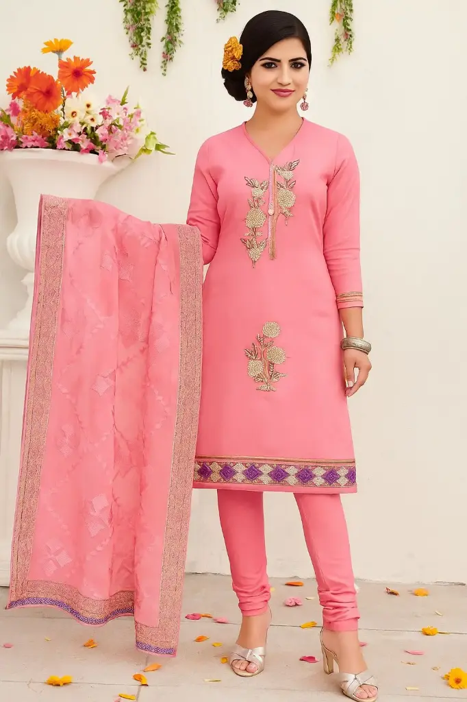 [EACOTMU02] Rose Pink Designer Partywear Suit 
